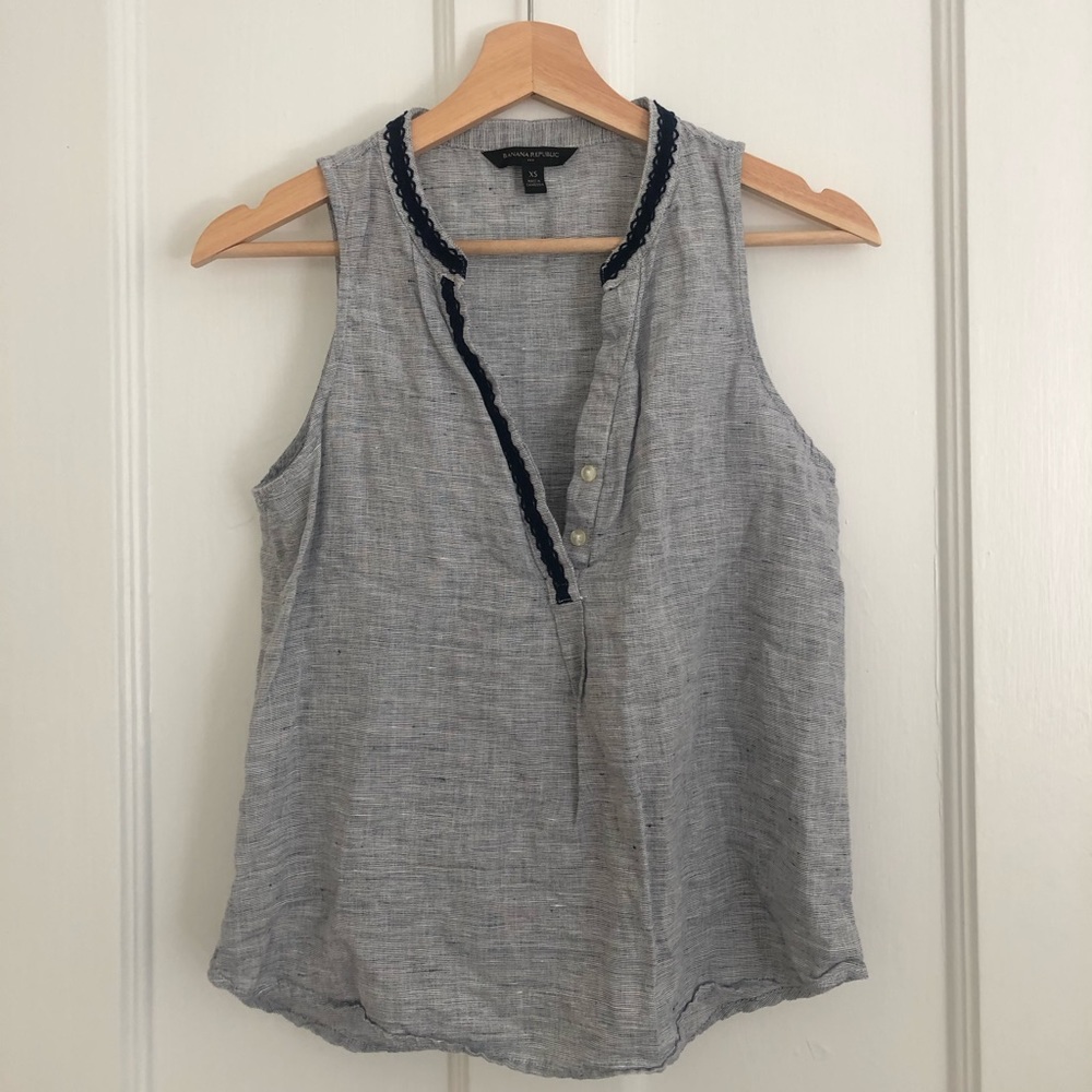 Linen tank top